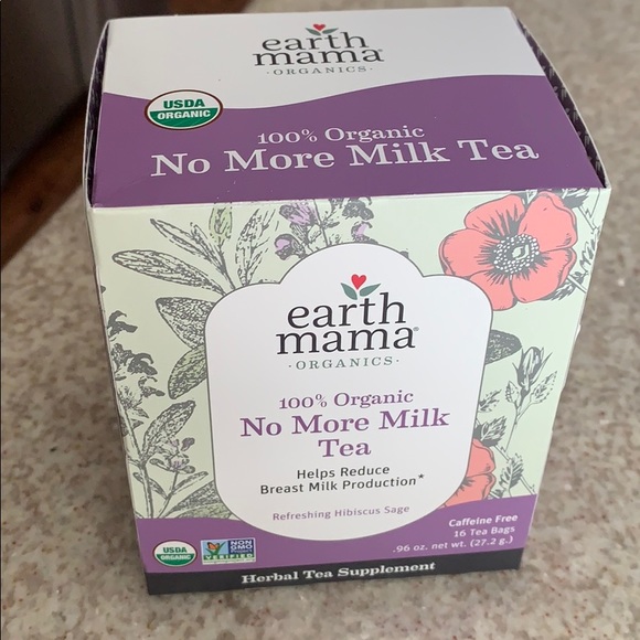 earth mama no more milk tea